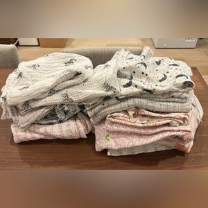 Over 10 swaddle cloths